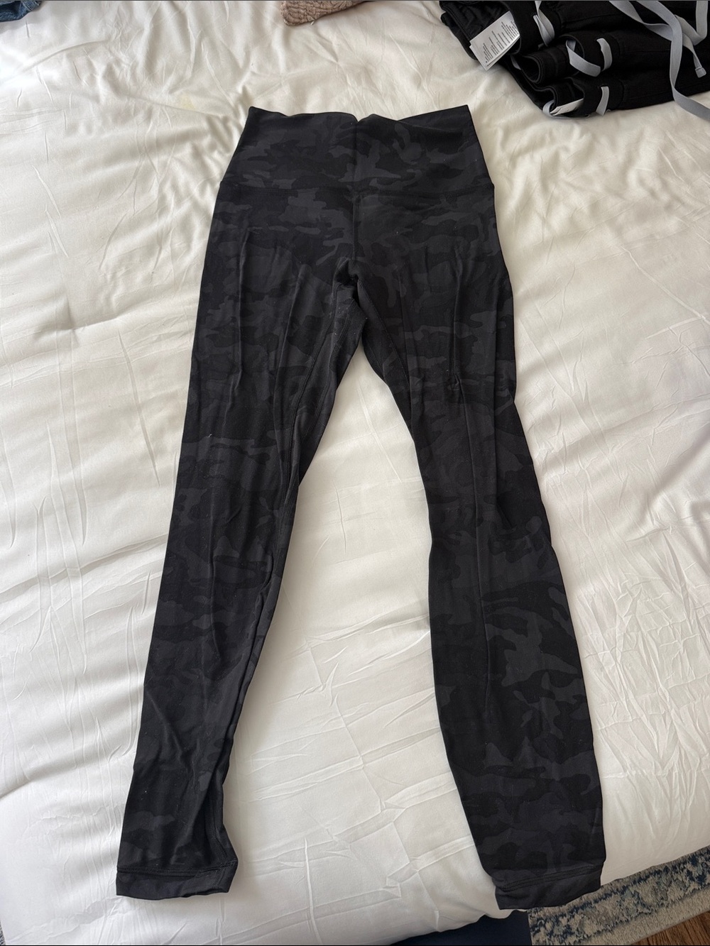 lululemon athletica Black Camo High-Rise Leggings